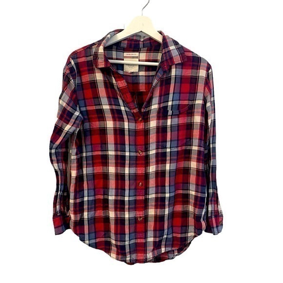 American Eagle Plaid Shirt - Picture 1 of 9